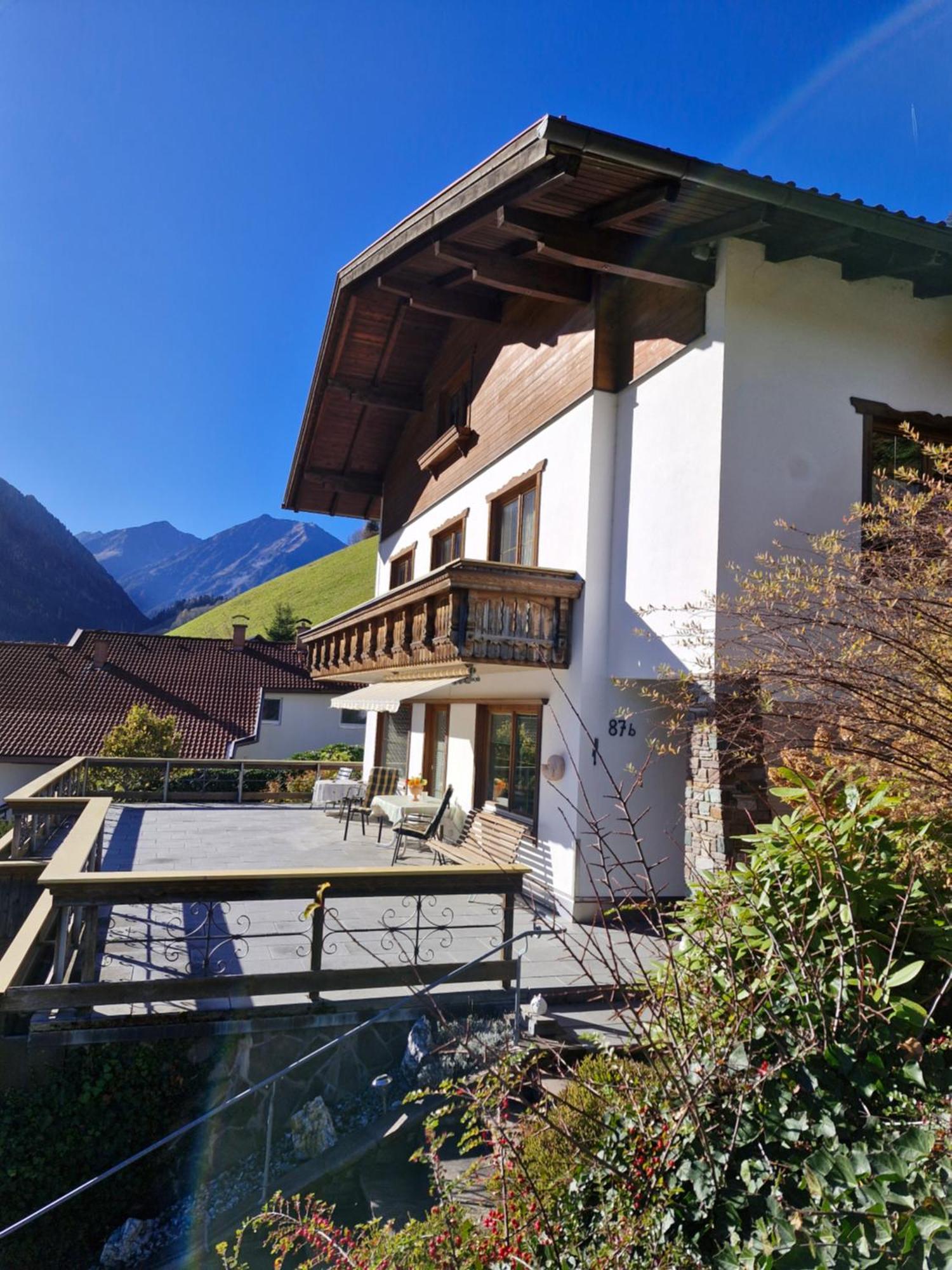 Ferienhaus Bergblick Sellrain Buitenkant foto